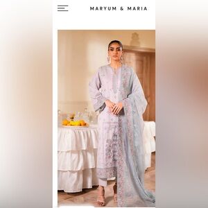 Maryum & Maria Embroidered Suit